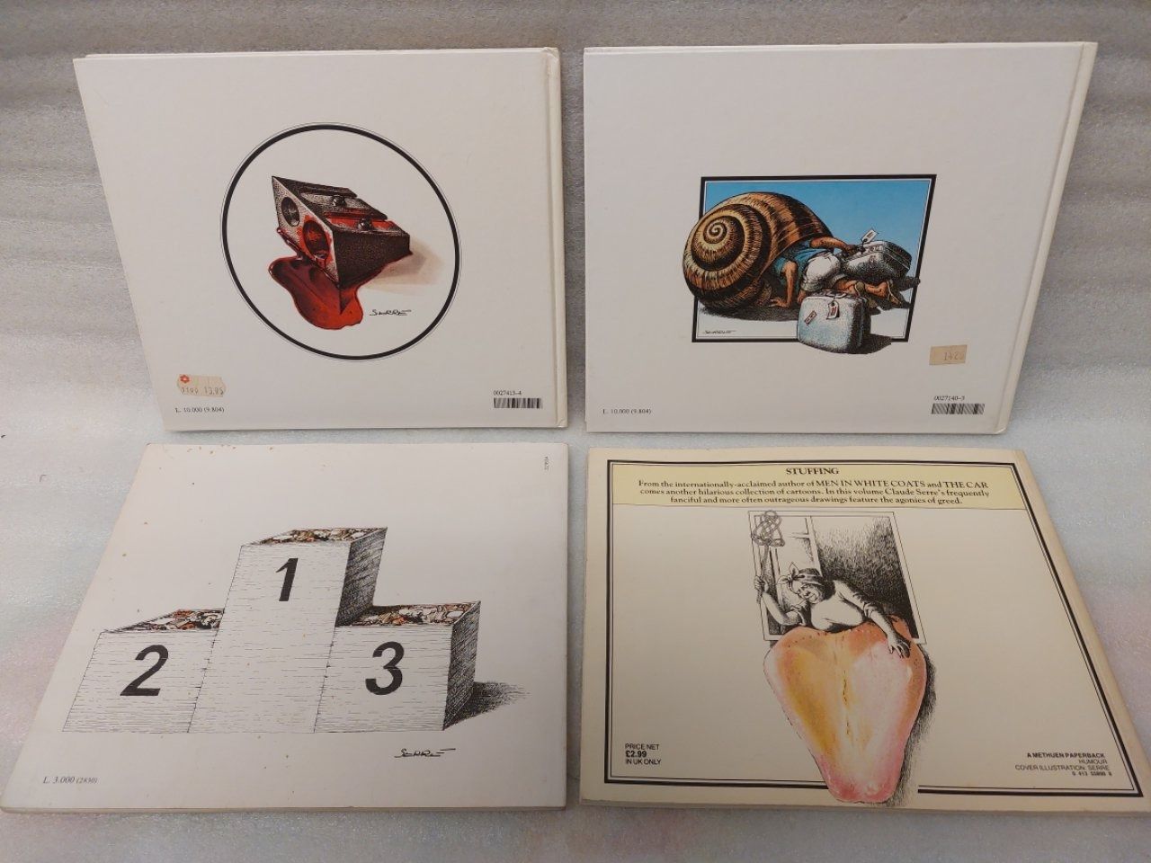 BD: 4x SERRA Designs (divers pays) – D'occasion à Pambio Noranco par Pol69 1