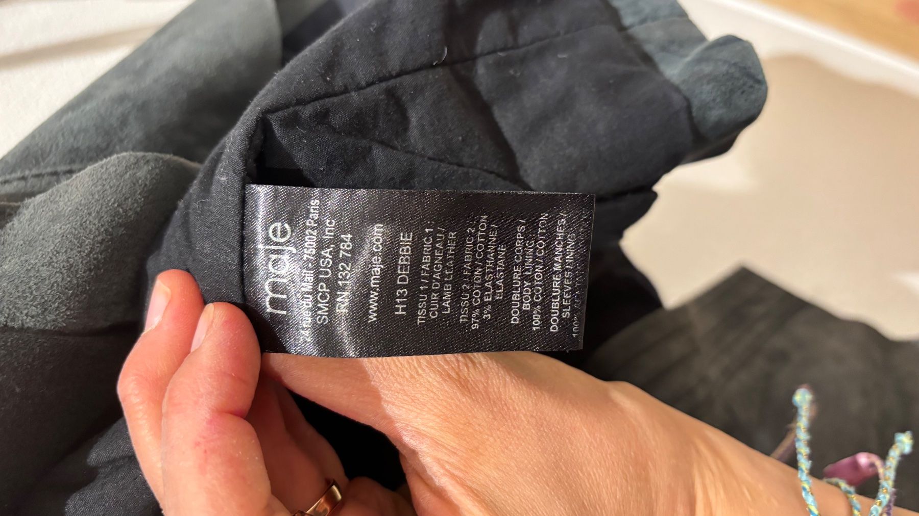 Maje Giacche: Lederjacke Maje – Usato da Uitikon Waldegg venduto da Thefateofophelia 4