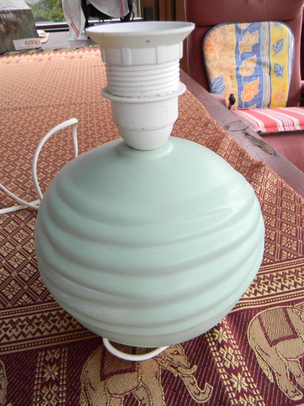 Lampade: lampe de table avec abat-jour – Usato da Bournens venduto da monique048 1
