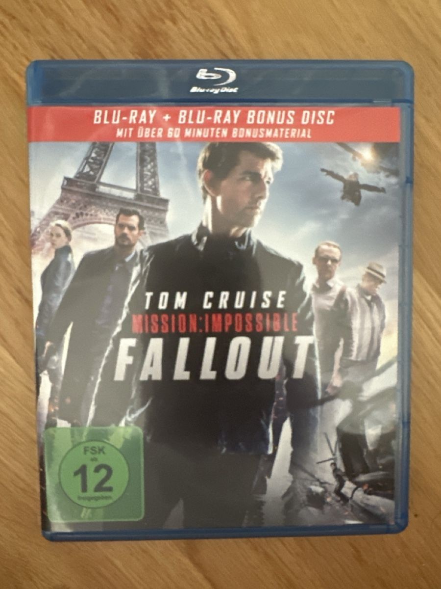Alle DVDs: Blu-ray Mission Impossible Fallout mit Bonus Disc – Neu (gemäss Beschreibung) aus Hochdorf von Blitzman83