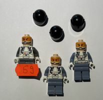 3 Stück Lego Minifiguren Astronaut Star Wars Pilot