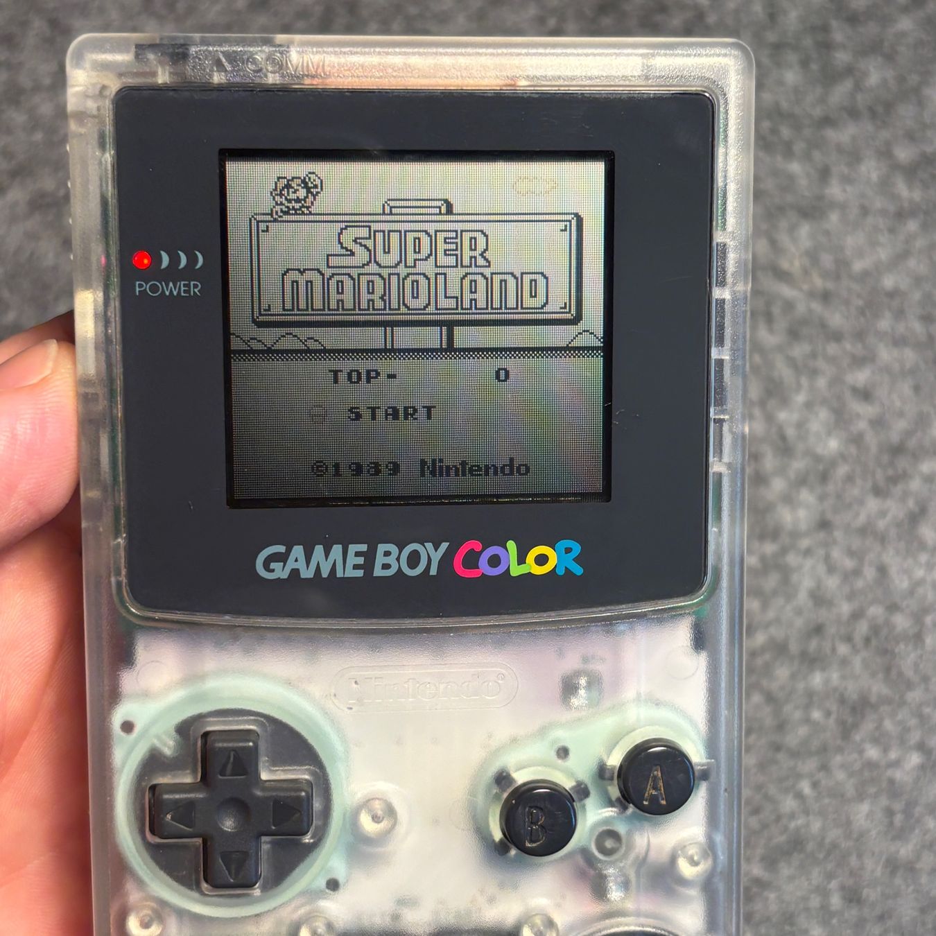 Nintendo Console: Gameboy Color Transparent + Supermario Land – Usato da Mollis venduto da GamingCorner 4