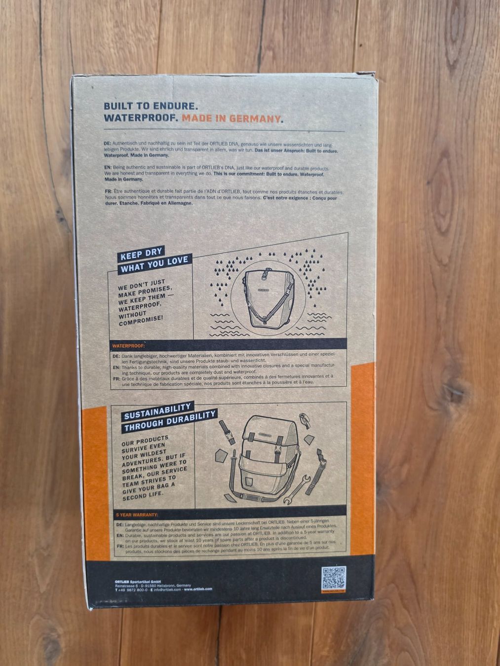 Ortlieb Pièces détachées: Satteltasche Ortlieb Seat-Pack 16.5lt – Neuf avec emballage d'origine à Grindelwald par Gemsberg96 1