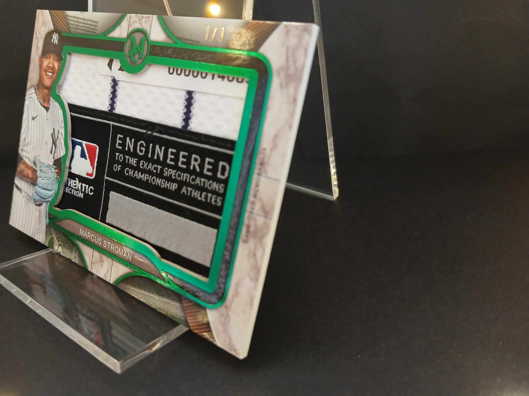 Topps Carte collezionabili: Topps Baseball Marcus Stroman Laundry Tag 1/1 Yankees – Nuovo (secondo la descrizione) da Schaffhausen venduto da Hariyama 2