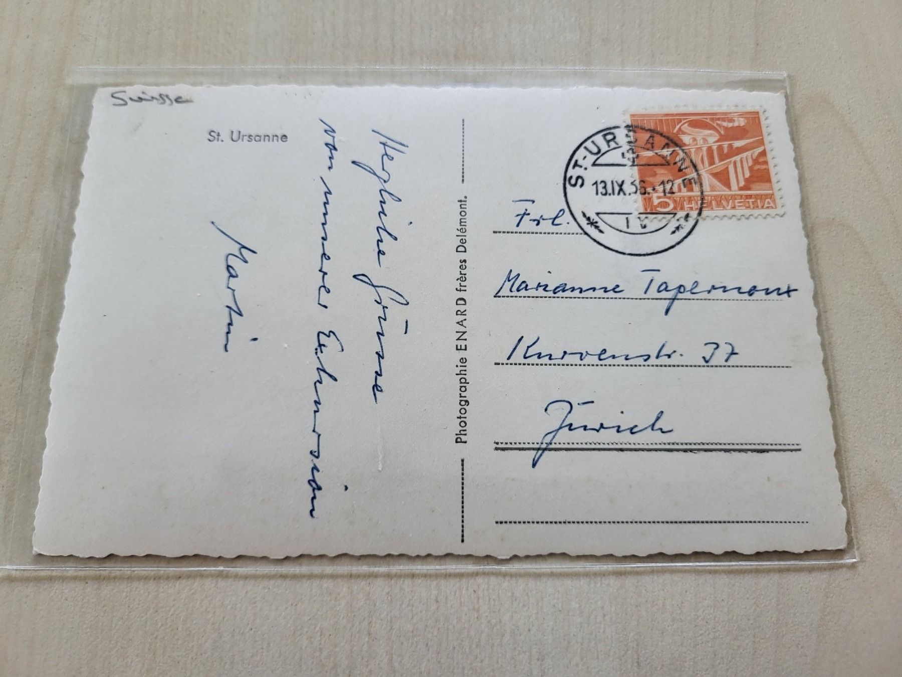 Cartoline postali: Carte postale de St-Ursanne – Usato da St-Ursanne venduto da kmi_6pyk 1