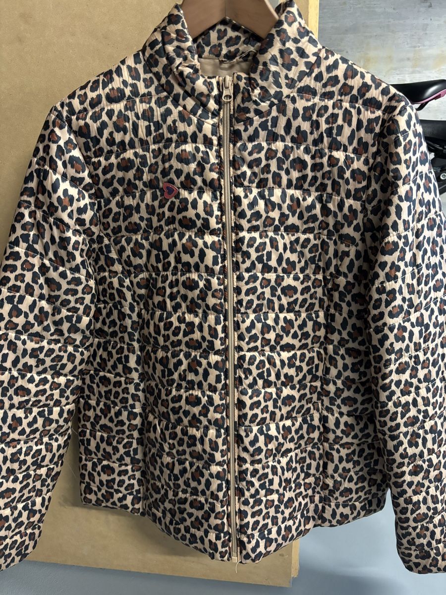 Jacken: Veste Gemo imprimé léopard, Taille XL, parfaite saison – Gebraucht aus Sion von tchana77