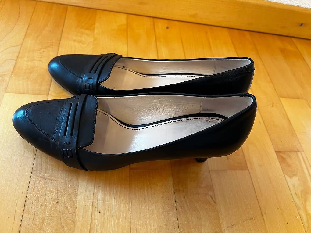 Scarpe da donna: Navyboot Pumps aus Leder, Grösse 37.5 – Usato da Zürich venduto da checkerbunny667 6