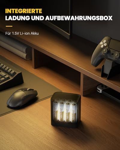 Akkus: 8xAA Wiederaufladbare Lithium Akkus – Neu und originalverpackt aus Hundwil von pac_6jh8 2