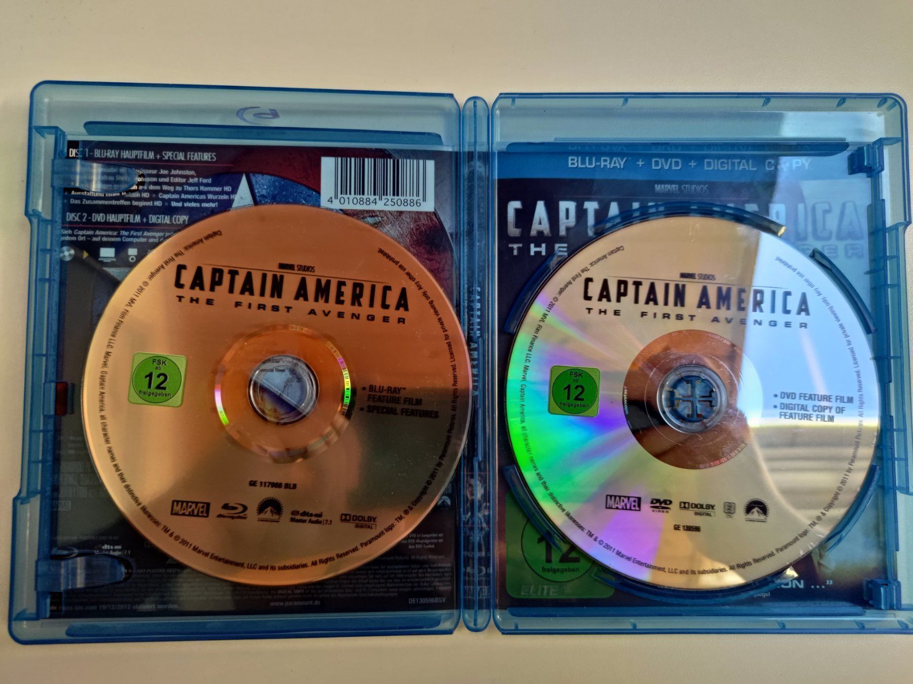 Tutti i DVDs: Captain America The First Avenger – Usato da Liestal venduto da Kratzilla 1