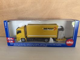 Camion Siku MAN Die Post 1:50 avec hayon élévateur