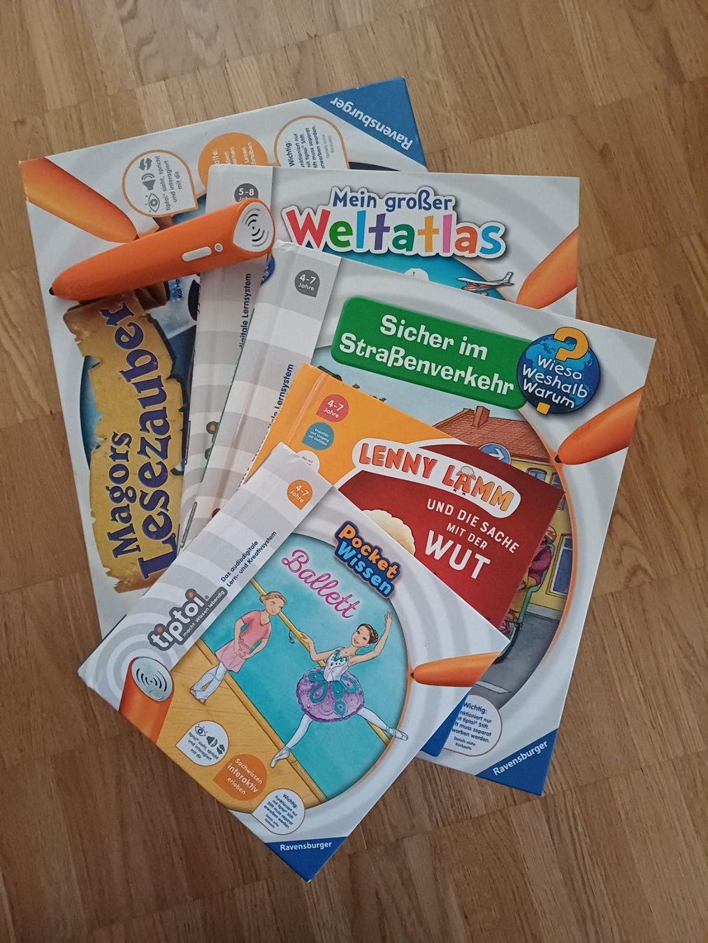Tiptoi Spielzeuge: Set Tiptoi Stift, 4 Bücher & 1 Spiel – Gebraucht aus Wetzikon ZH von Shaikan