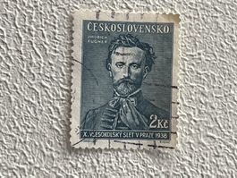 Ceskoslovensko Briefmarke