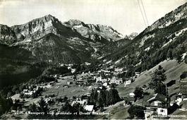 Champery - vue générale + 1947