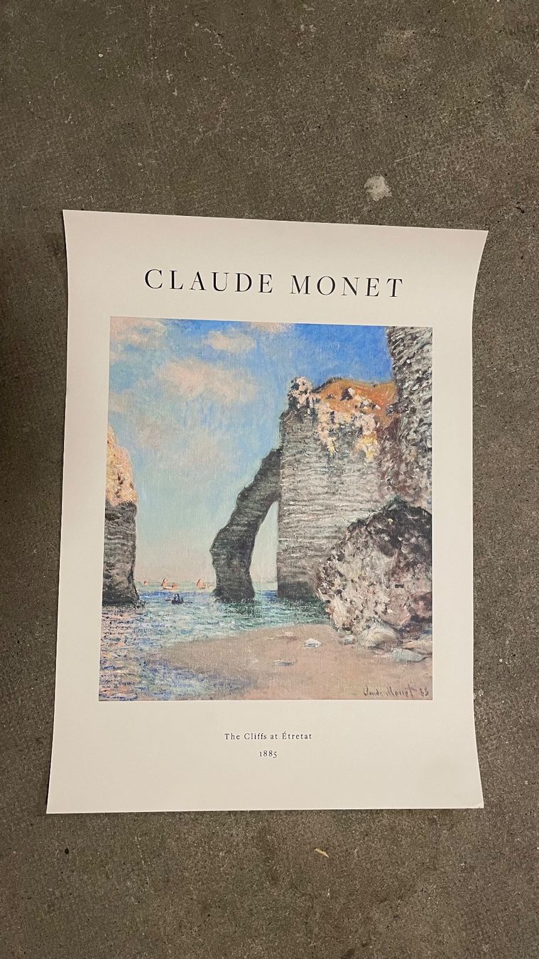 Foto & Immagini: Claude Monet Poster 50x70cm – Usato da Basel venduto da viv_vk85