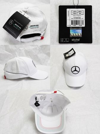 Mercedes AMG Petronas Cap weiss neu mit Etikett OSFA