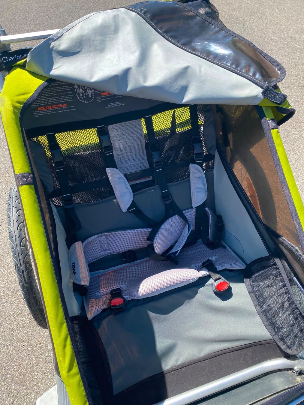 Thule Rimorchi: Veloanhänger Thule Chariot Cougar 2 – Usato da Deitingen venduto da Septumania01 3