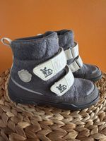 Affenzahn Winterstiefel Gr. 27 blau/grau – Kinder