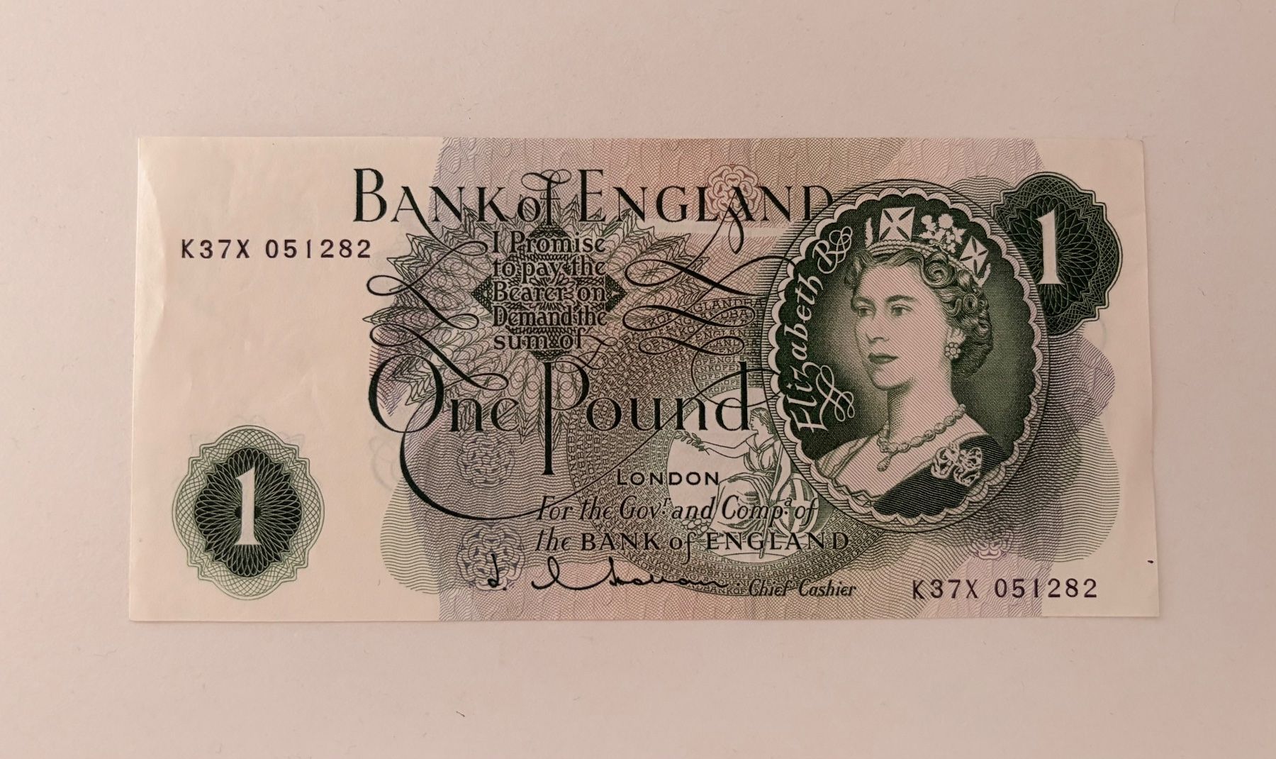 Billets de banque: Grossbritannien One Pound – Neuf (Voir description) à Adliswil par 0ml4t
