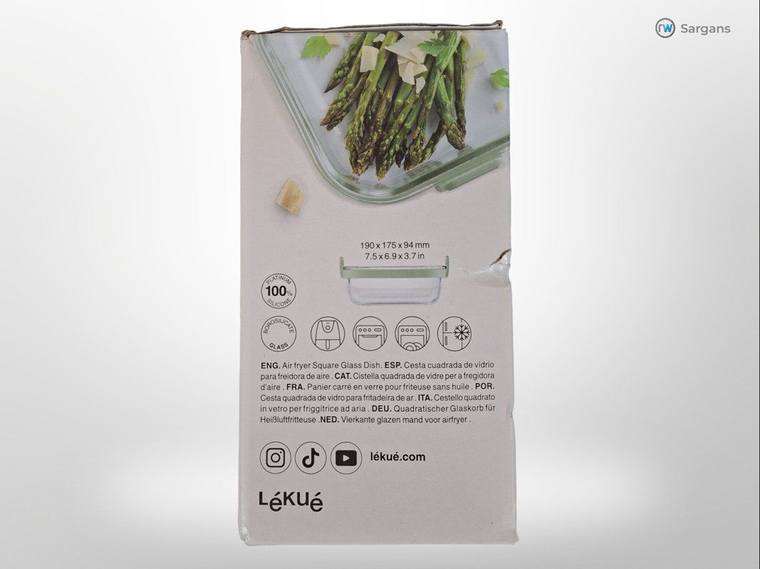 Appareils de cuisine: LEKUE Airfryer Glaskorb – Neuf (Voir description) à Sargans par Restwert_Sargans 2