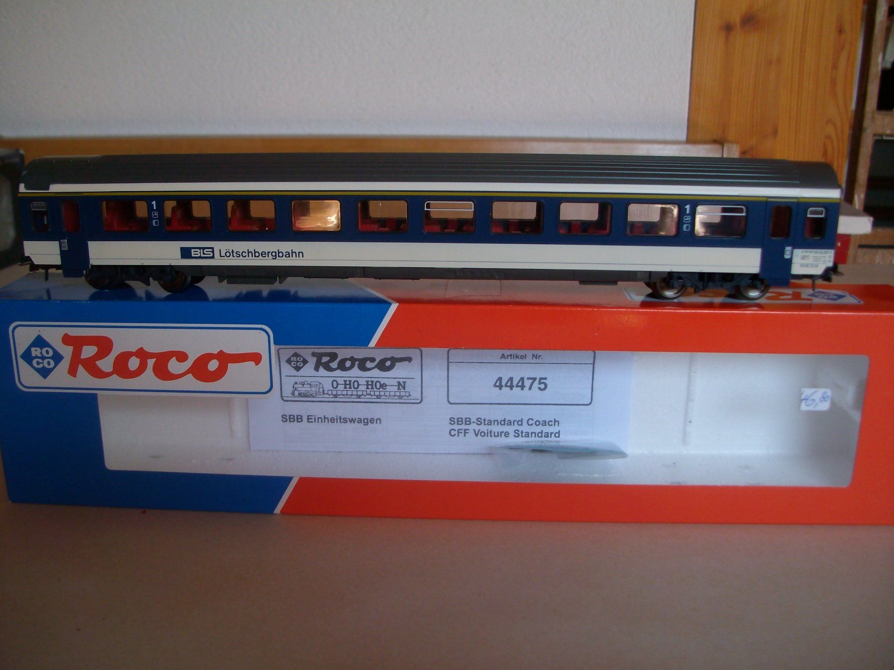 Roco Modelleisenbahnen: BLS EW IV 1. Klasse – Neu und originalverpackt aus Basel von Strohwitwer