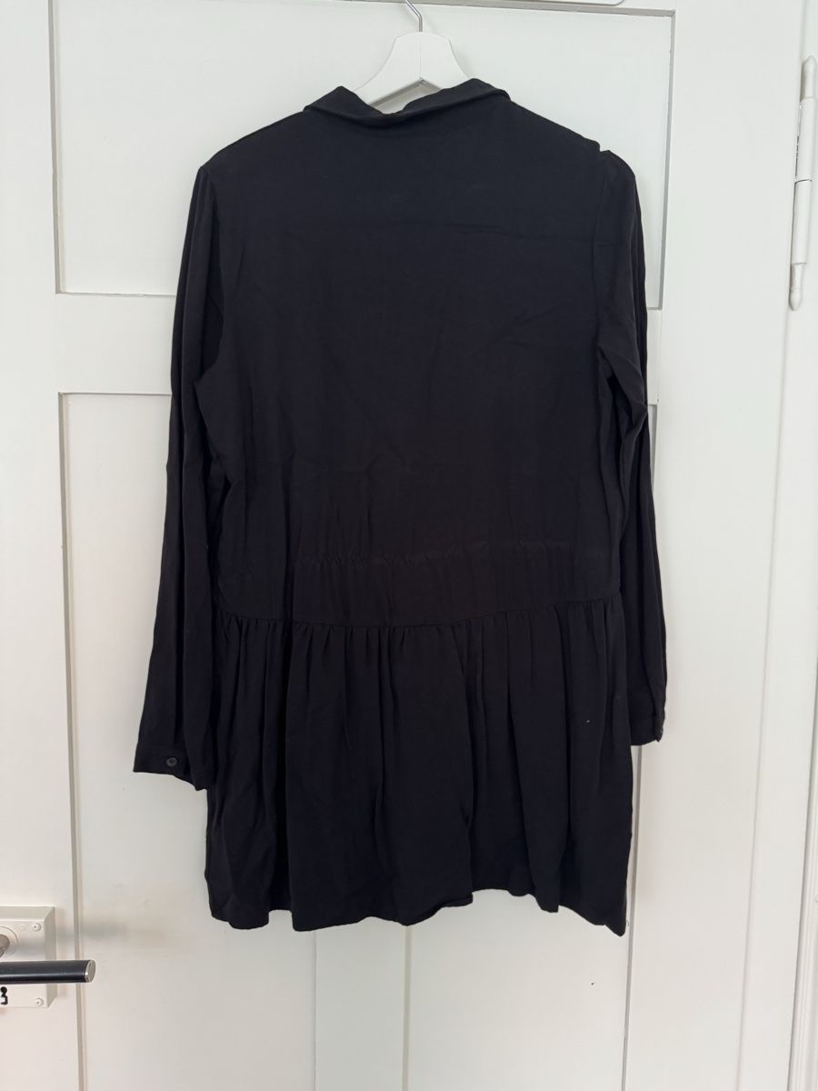 Vila Kleider: Damen Hemdkleid schwarz – Gebraucht aus St. Gallen von BiancaL11 1