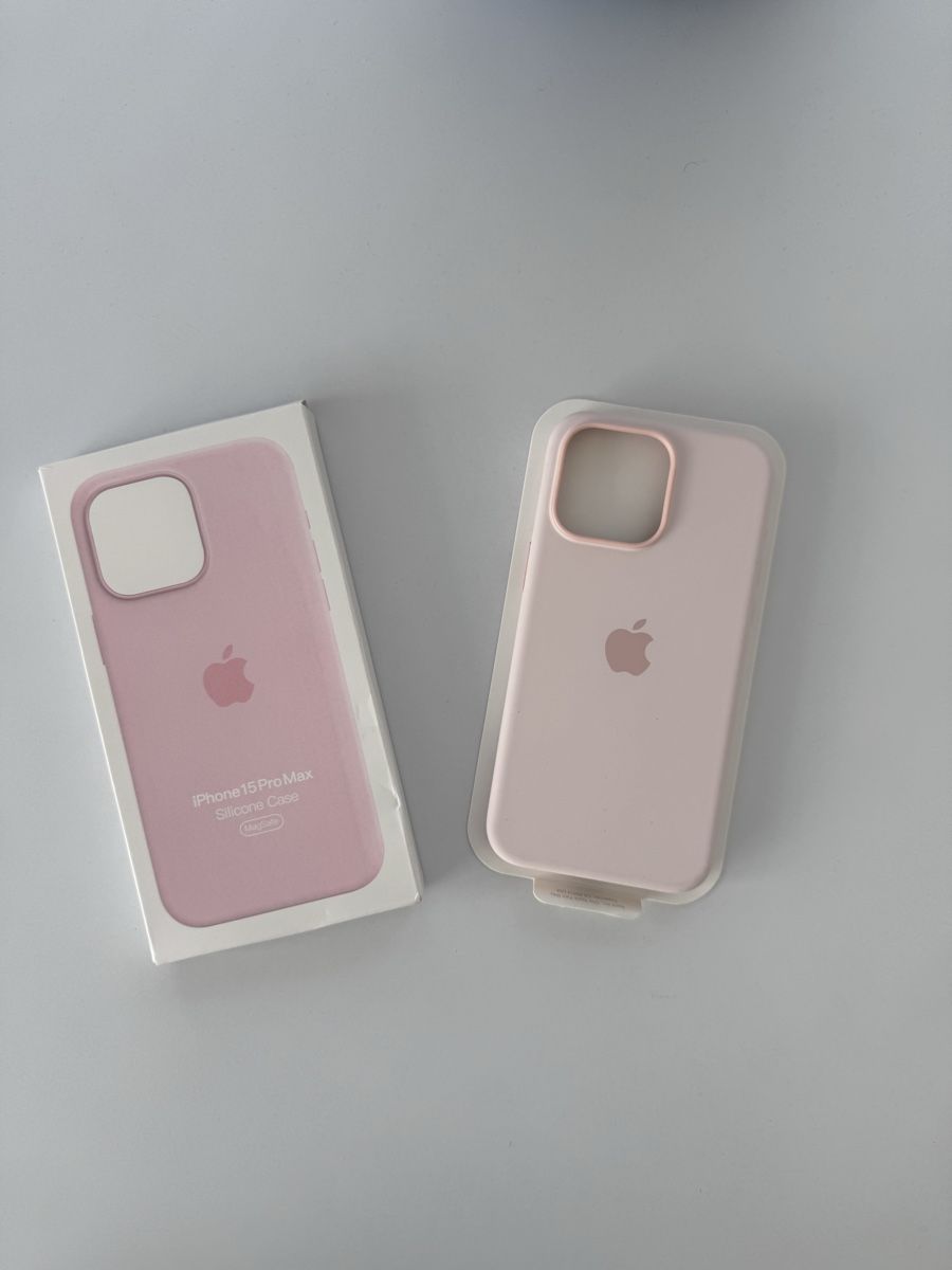 Apple Cover & Protezioni schermo: iPhone 15 Pro Max Silicone Case Pink – Usato da Zürich venduto da Fontana101