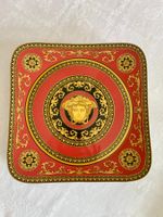 Versace Rosenthal Medusa Red – 4 große Speiseteller