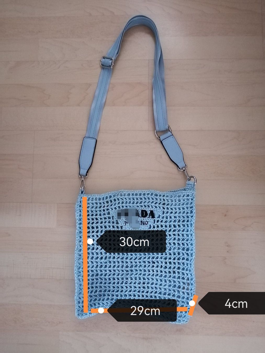Borse da donna: Tasche aus Rafiabast Blau – Nuovo (secondo la descrizione) da Buchrain venduto da nat_pl5p 4
