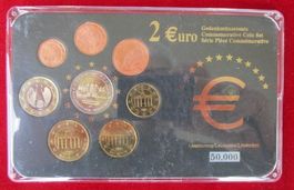 Gedenkmünzensatz 2 Euro 2002  2006 - Deutschland