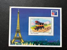 Gambia Briefmarkenausstellung PHILEXFRANCE  ** Luxus (C609)