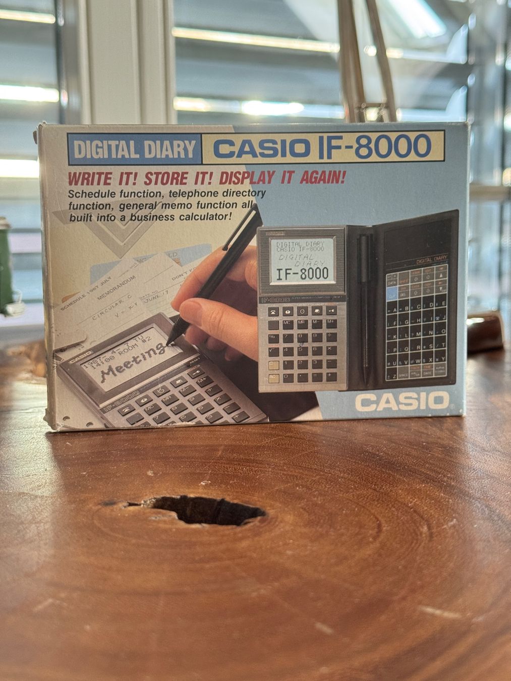 Casio Palmari: Casio IF-8000 Vintage Digital Tagebuch – Usato da Kleinandelfingen venduto da _Sebi 1