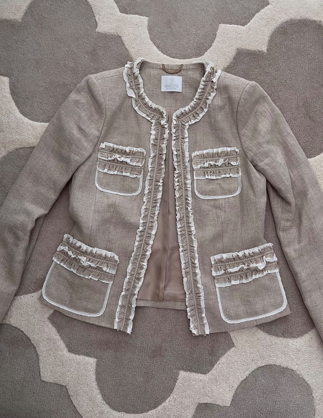 Madeleine Giacche: MADELEINE wunderschöne Sakko/Blazer – Usato da Winkel venduto da KaschmirArt