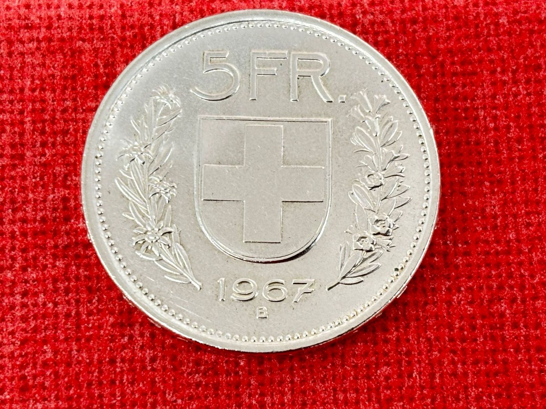 Tutti le monete: 5 Franken 1967 Silber TOP – Usato da Ormalingen venduto da digital09