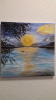 LEINWANDBILD UNIKAT 40 x 40 x 1.5 cm