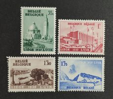 Belgien 1938, Satz ungestempelt