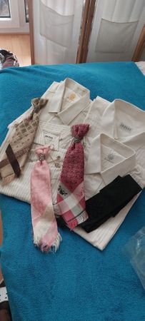 Hemden, Krawatten, Fliegen, 17 Teile Paket