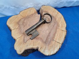 1 antiker Hohl Schlüssel, 15cm, Schmiedeisen (LOT2300#TBS1)