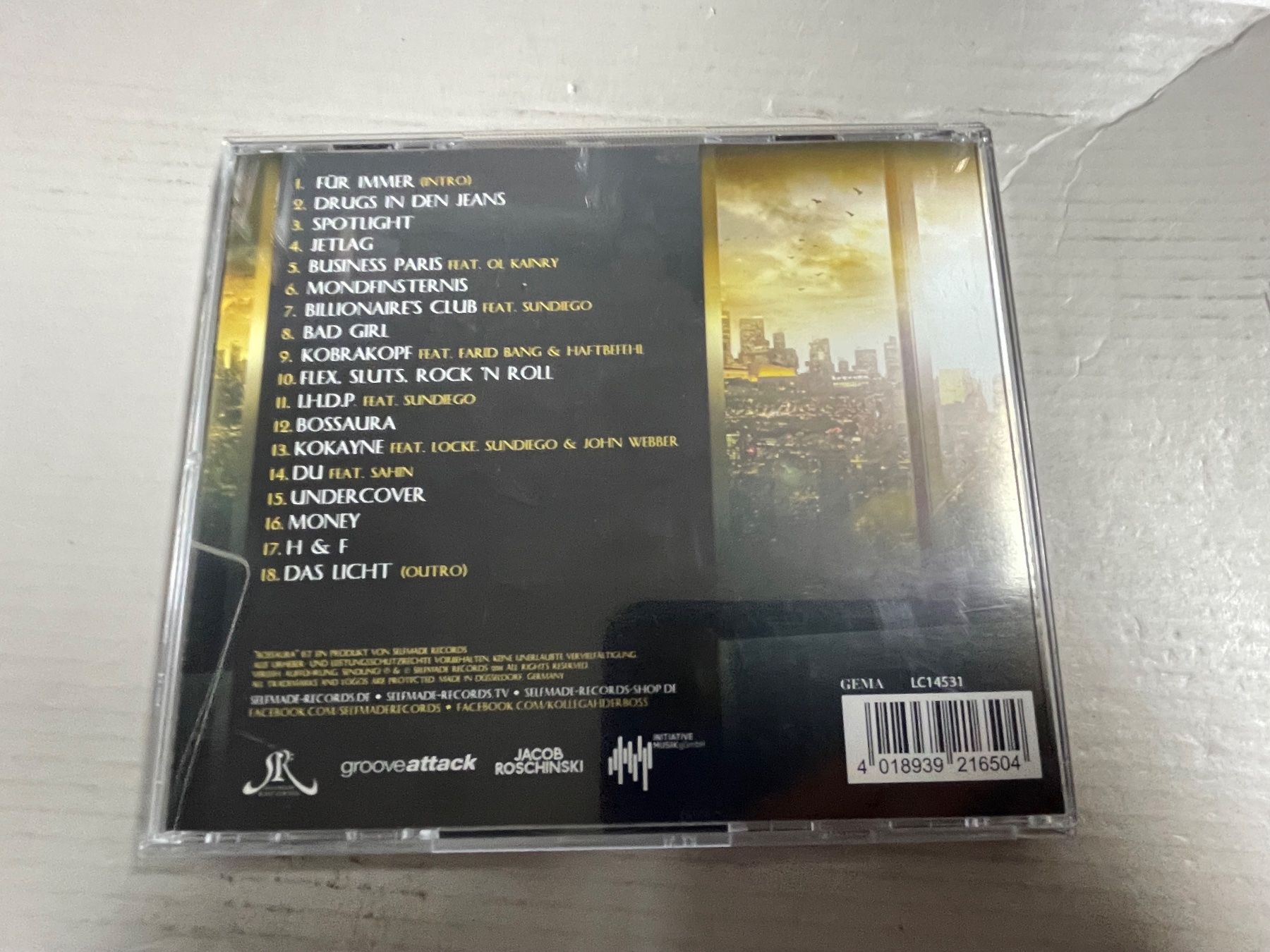 CD: Kollegah - Bossaura - RAR – Usato da Muri b. Bern venduto da AdidasCollector 1