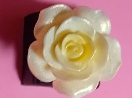 modeschmuck ring,,verstellbar,,eine rose