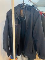 Regenjacke dunkelblau, Grösse 40