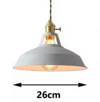 Lampes suspendues plafonniers  rétro industrielles
