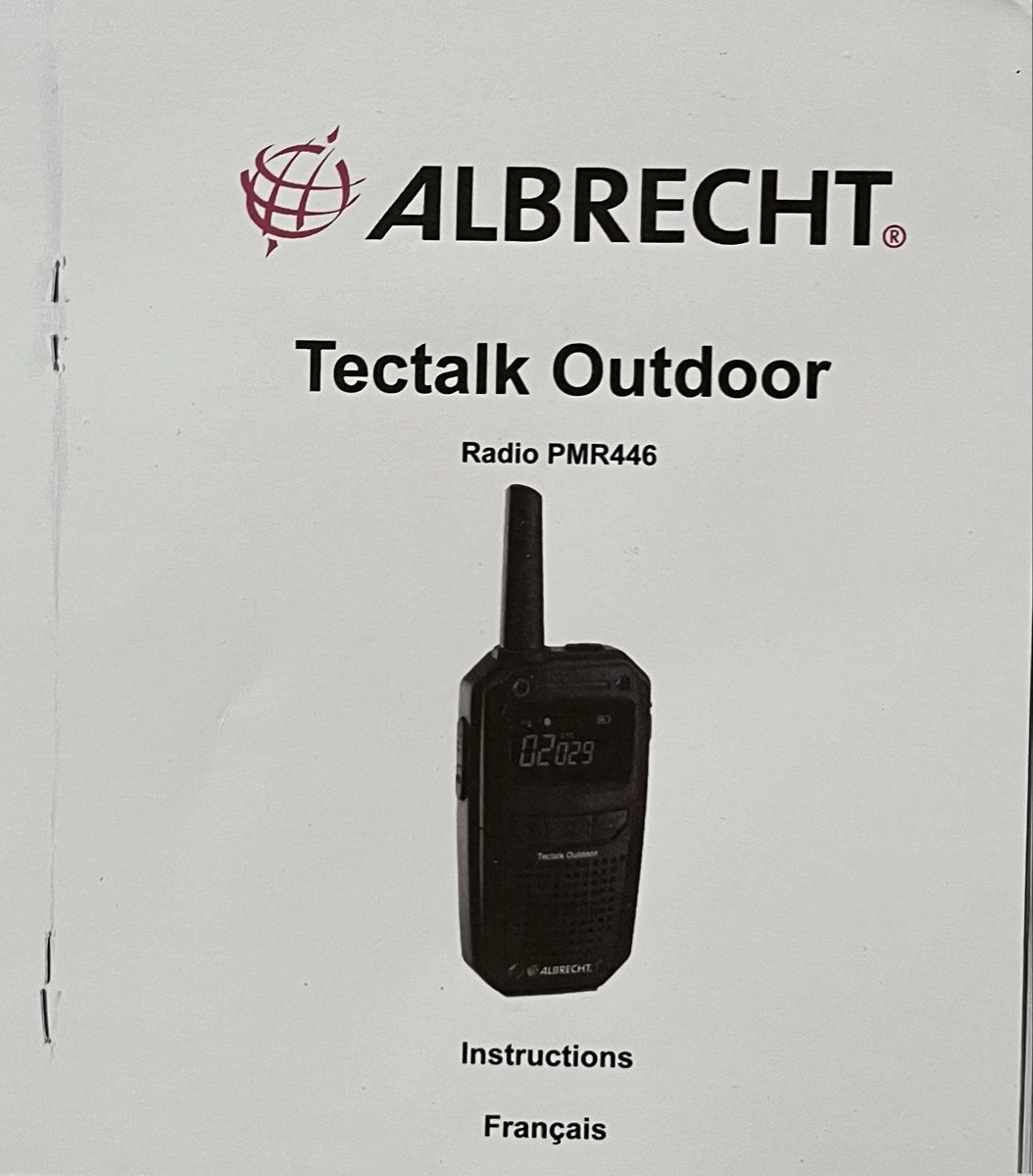 Technique de radiocom: Tectalk Outdoor PMR446 Albrecht – Neuf (Voir description) à St-Prex par SoLu21 3