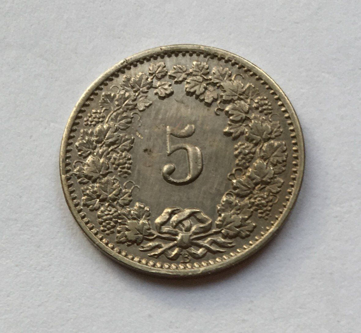 Tutti le monete: 1874 5 Rappen -unz – Usato da Kirchberg SG venduto da Helveticus00 2