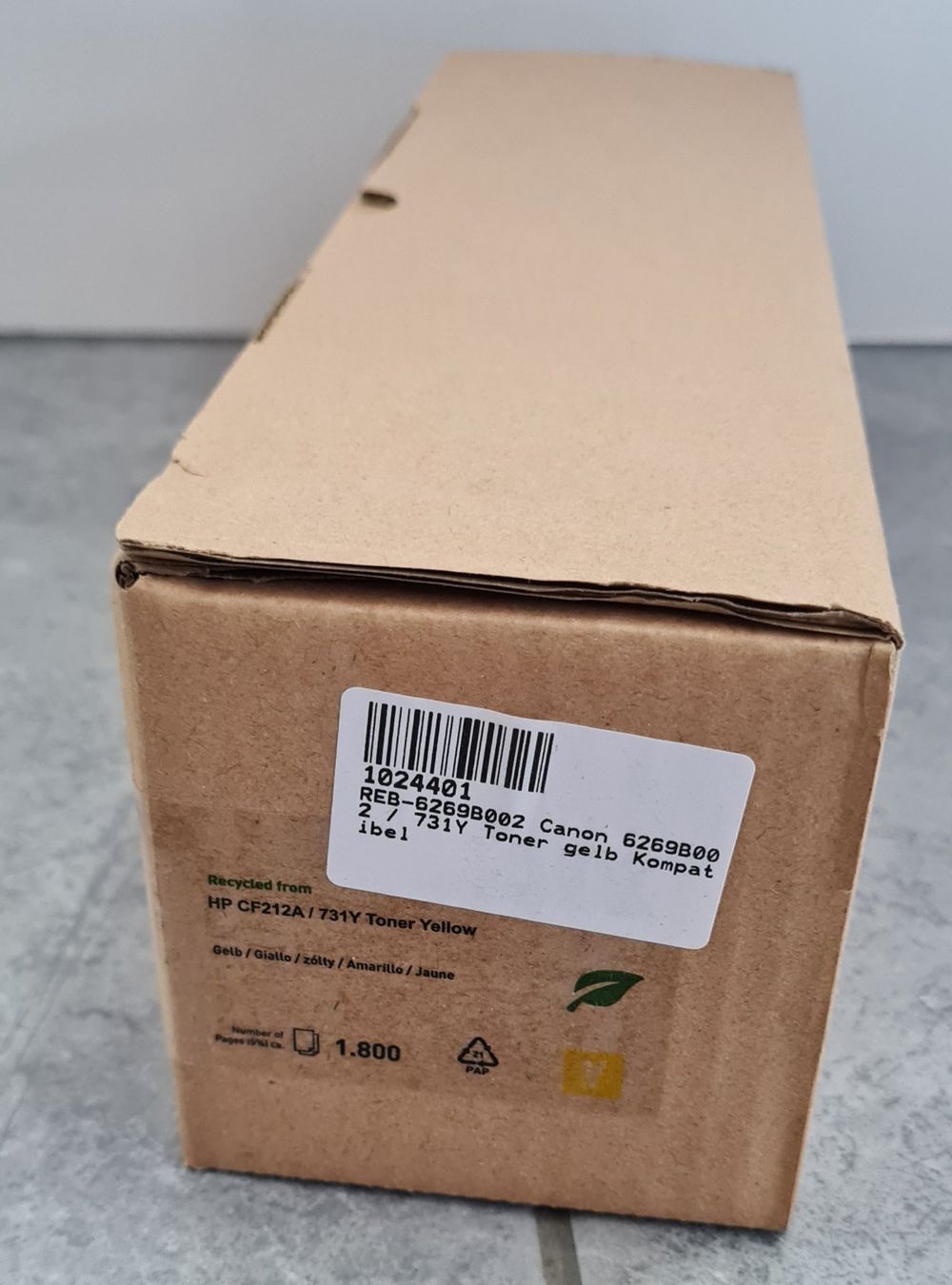 Canon Cartucce per stampanti & toner: Canon Toner Gelb Kompatibel – Nuovo e nell'imballaggio originale da Bättwil venduto da paul74 1