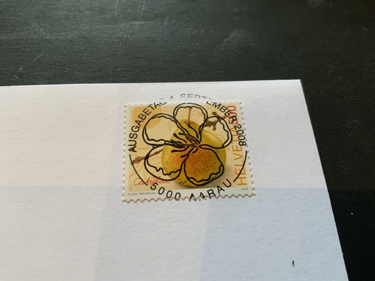 Tutti i francobolli: 2008 ALTE OBSTSORTEN FDC VOLL EINWANDFREI – Usato da Beinwil am See venduto da Ricri 1