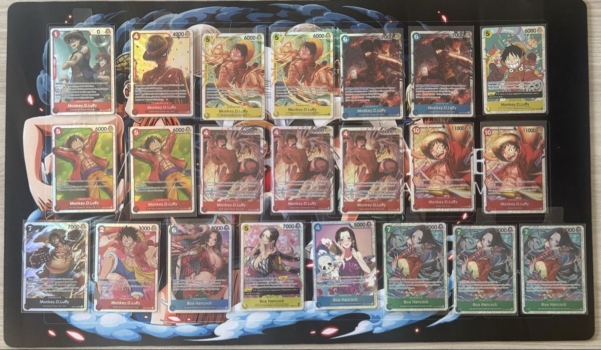 Bandai Carte collezionabili: Lotto carte SR One Piece Eng – Usato da Vezia venduto da jod_2xf9