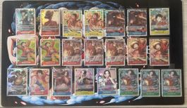 Lotto carte SR One Piece Eng