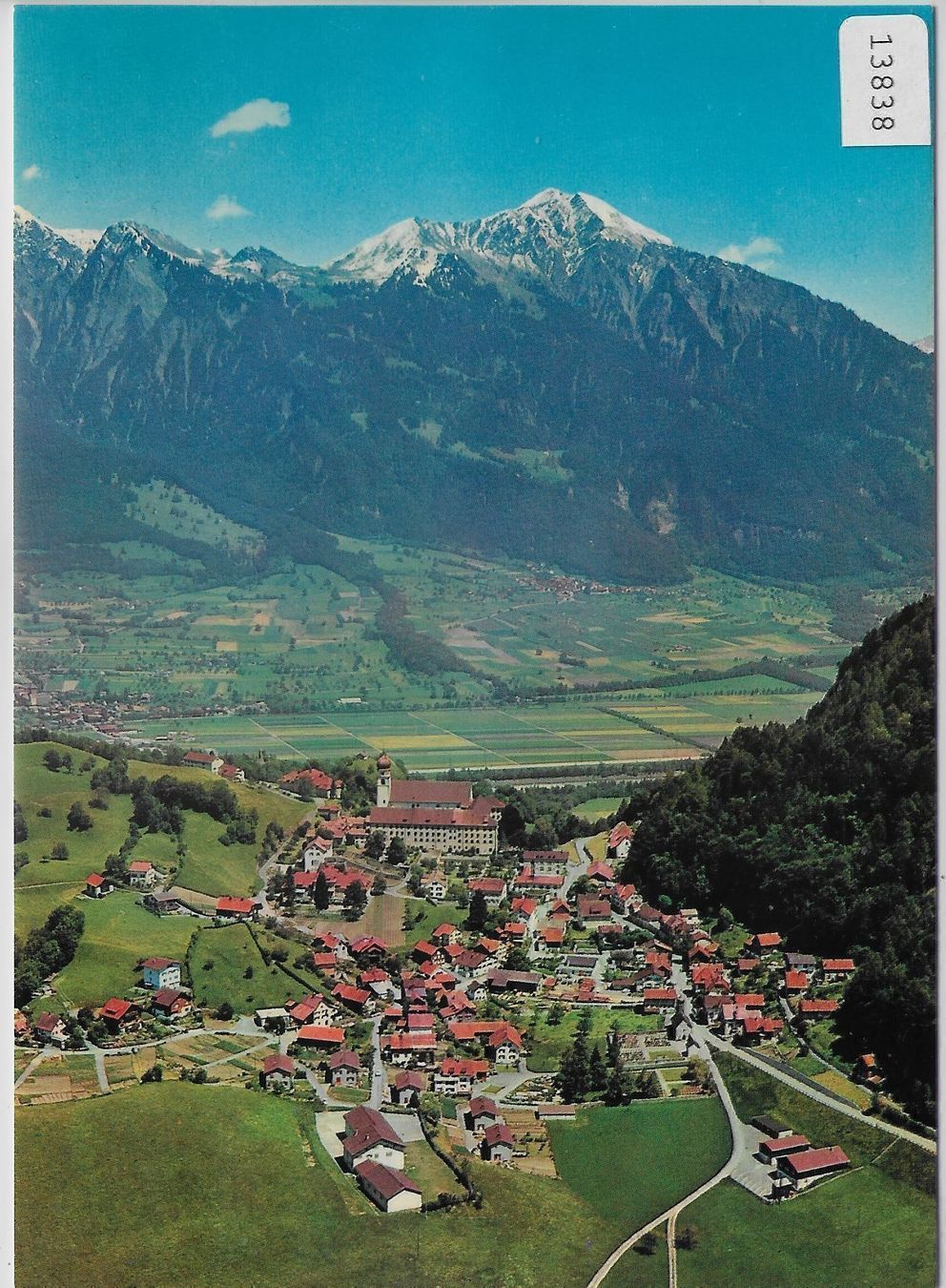 Cartoline postali: Flugaufnahme Pfäfers SG - Hotel- – Antico da Ettingen venduto da Kartenplanet