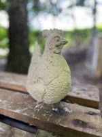 Garten Figur, Henne, Hahn, Güggel, Dekoration, Statue