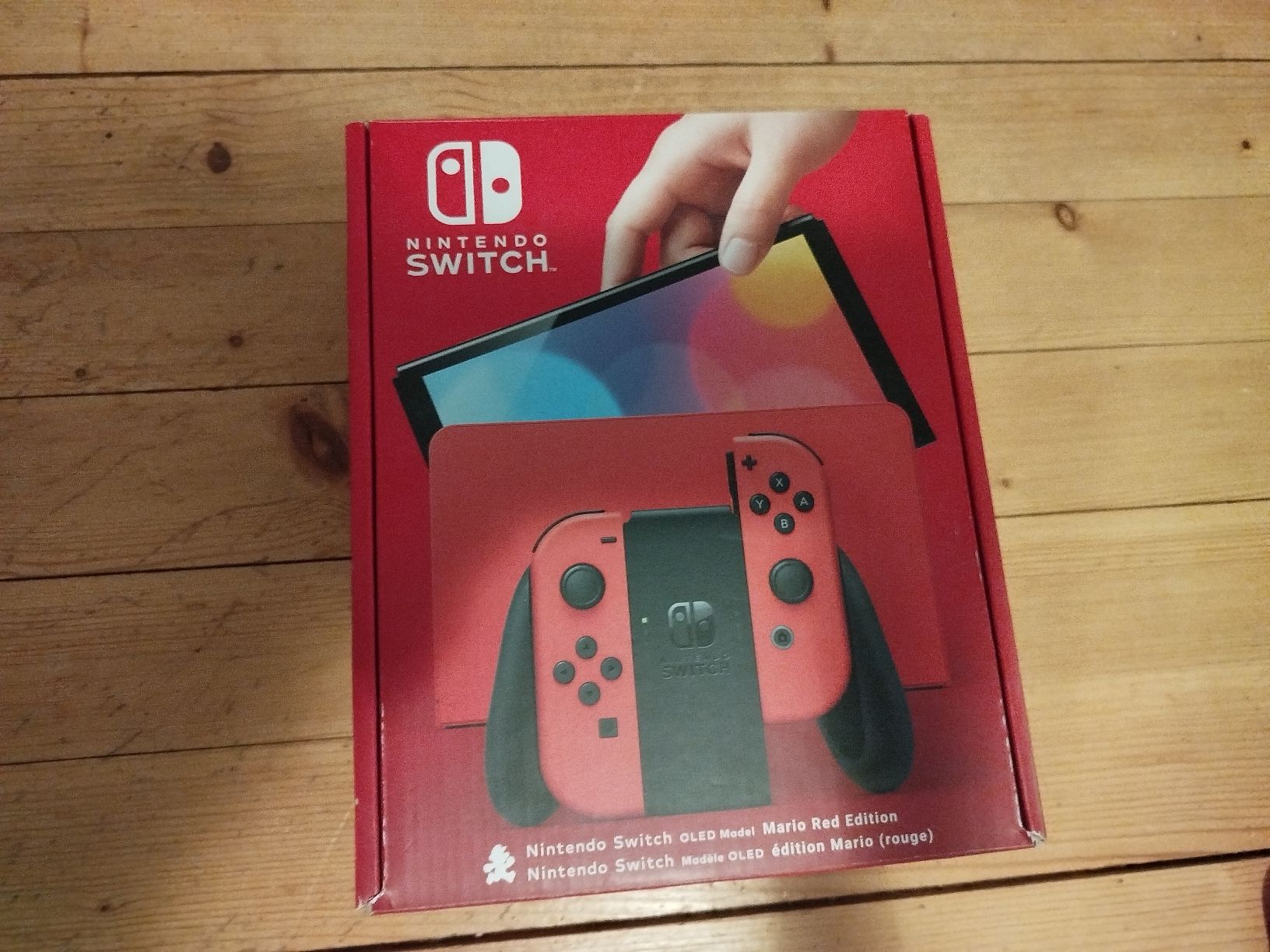 Nintendo Konsolen: Nintendo Switch Mario Red edition mit 3 spielen – Gebraucht aus St. Peterzell von QuieroBailar 1